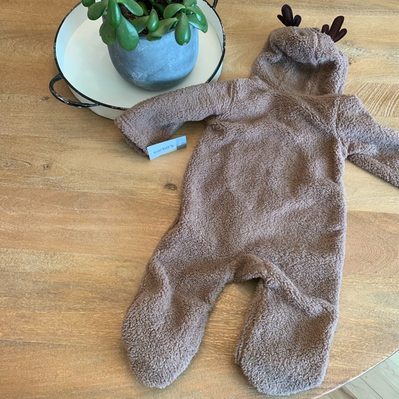 3/20$ NWT 🦌❄️ Carter’s Reindeer sherpa onepiece - Picture 5 of 7
